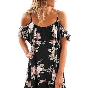 Cold shoulder dress Nwot ji